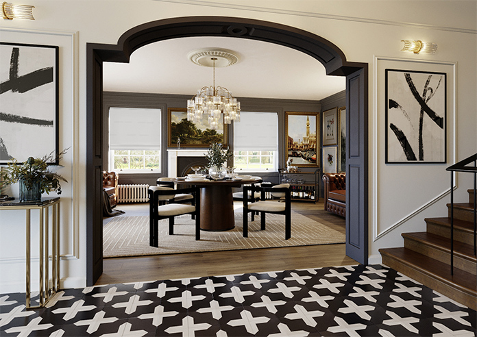 Oslo, Silver - Roman Blind - Image 7